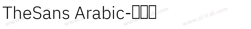 TheSans Arabic字体转换